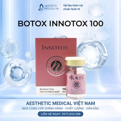INNOTOX 100 / BOTOX TIÊM XÓA NẾP NHĂN, THON GỌN HÀM, TRIỆT TUYẾN MỒ HÔI NÁCH