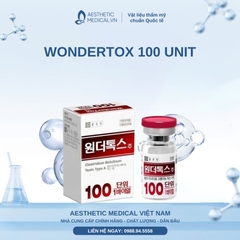 WONDERTOX 100 UNIT / BOTOX TIÊM XÓA NHĂN, TIÊM THON GỌN HÀM, TIÊM GIẢM MỠ BẮP CHÂN, BẮP TAY VÀ TIÊM TRỊ HÔI NÁCH