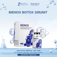 BIENOX BOTOX 100UNIT / BOTOX TIÊM THON GỌN MẶT, TIÊM XÓA NHĂN VÀ TIÊM TRỊ HÔI NÁCH