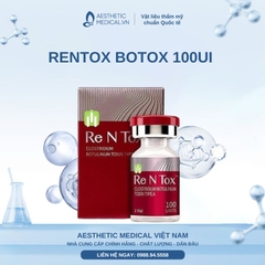 RENTOX BOTOX 100UI / BOTOX TIÊM THON GỌN HÀM, THON GỌN CƠ BẮP, XÓA NHĂN VÀ TIÊM TRỊ HÔI NÁCH