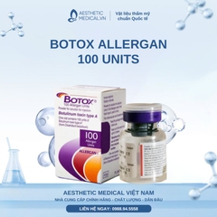 BOTOX ALLERGAN 100 UNITS / BOTOX TIÊM THON GỌN MẶT, XÓA NHĂN
