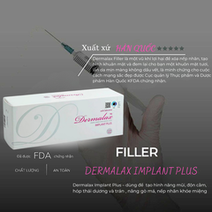 Dermalax IMPLANT PLUS: Filler HA Siêu Bền Vững – Định Hình Sâu, Tạo Khối Khuôn Mặt Sắc Nét Đến 12 Tháng