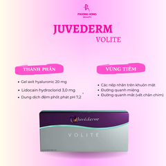 JUVEDERM VOLITE / FILLER TIÊM TRẺ HÓA CHỐNG LÃO HÓA