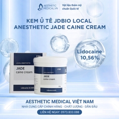 Kem ủ tê Jdbio Local Anesthetic Jade Caine Cream: Giải Pháp Giảm Đau Hiệu Quả Cho Thẩm Mỹ