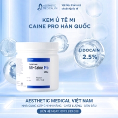 Kem Ủ Tê Mi Caine Pro Hàn Quốc 500g – Giải Pháp Gây Tê Nhanh, Kéo Dài Cho Thẩm Mỹ Da Liễu