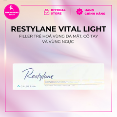 RESTYLANE VITAL LIGHT / FILLER TRẺ HOÁ VÙNG DA MẶT, CỔ TAY VÀ VÙNG NGỰC 