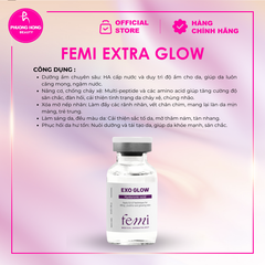 FEMI EXTRA GLOW / TINH CHẤT NÂNG CƠ, TRẺ HÓA ,TÁI TẠO ĐƯỜNG NÉT TRÊN KHUÔN MẶT