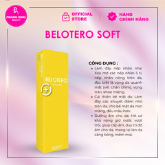 BELOTERO SOFT / CHẤT LÀM ĐẦY NẾP NHĂN Ở MỨC ĐỘ NHẸ