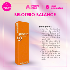 BELOTERO BALANCE / CHẤT LÀM ĐẦY CÁC ĐƯỜNG, NẾP NHĂN MỨC ĐỘ TRUNG BÌNH