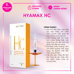 HYAMAX HC HYALURONIC ACID COLLAGEN COMPLEX GEL / CHẤT LÀM ĐẦY VÀ TRẺ HÓA VÙNG MẮT