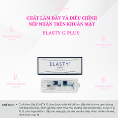 ELASTY G PLUS / CHẤT LÀM ĐẦY THỂ TÍCH VÀ ĐƯỜNG NÉT CHO MŨI, CẰM, GÒ MÁ, RÃNH MŨI MÁ