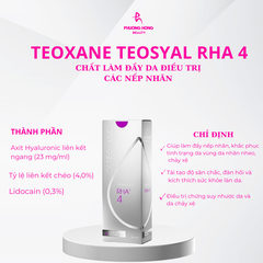 TEOXANE TEOSYAL RHA 4 / FILLER CHẤT LÀM ĐẦY DA