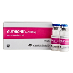 GUTHIONE 1200MG / DUNG DỊCH TRUYỀN TRẮNG