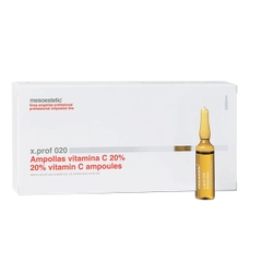MESOESTETIC X.PROF 020 VITAMIN C 20% / TINH CHẤT CHỐNG OXY HÓA VÀ LÀM SÁNG DA