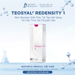 TEOSYAL® PURESENSE REDENSITY 1: Skin Booster Đột Phá, Tái Tạo Độ Sáng Và Cấu Trúc Da Chuyên Sâu