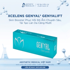 Xcelens GENYAL® GENYALIFT: Skin Booster Phục Hồi Độ Ẩm Chuyên Sâu, Tái Tạo Làn Da Căng Mướt