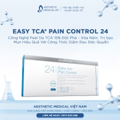 Easy TCA® Pain Control 24 sessions: Công Nghệ Peel Da TCA 15% Đột Phá – Xóa Nám, Trị Sẹo Mụn Hiệu Quả Với Công Thức Giảm Đau Độc Quyền