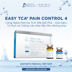 Easy TCA® Pain Control 4 sessions: Công Nghệ Peel Da TCA 15% Đột Phá – Xóa Nám, Trị Mụn và Chống Lão Hóa Hầu Như Không Đau