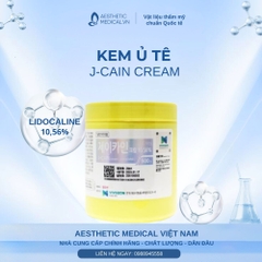 Kem ủ tê Hàn Quốc J-Cain Cream – Giải pháp Giảm Đau Tối Đa cho Spa và Thẩm Mỹ