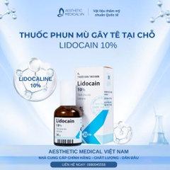 LIDOCAIN 10% / THUỐC PHUN MÙ GÂY TÊ TẠI CHỖ 