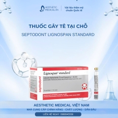 SEPTODONT Lignospan® Standard: Giải pháp Gây Tê Nha Khoa An Toàn và Hiệu Quả