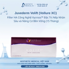 Juvederm Volift (Vollure XC): Filler HA Công Nghệ Vycross™ Đặc Trị Nếp Nhăn Sâu và Nâng Cơ Bền Vững (15 Tháng)