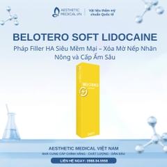 BELOTERO SOFT LIDOCAINE: Giải Pháp Filler HA Siêu Mềm Mại – Xóa Mờ Nếp Nhăn Nông và Cấp Ẩm Sâu