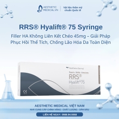 RRS® Hyalift® 75 Syringe: Filler HA Không Liên Kết Chéo 45mg – Giải Pháp Phục Hồi Thể Tích, Chống Lão Hóa Da Toàn Diện