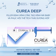 CUREA DEEP / FILLER ĐỊNH HÌNH CẰM, TẠO HÌNH MÁ BABY VÀ PHỤC HỒI THỂ TÍCH THÁI DƯƠNG HÓP
