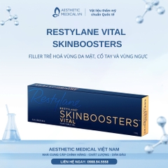 RESTYLANE VITAL / FILLER TRẺ HOÁ VÙNG DA MẶT, CỔ TAY VÀ VÙNG NGỰC 