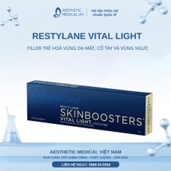 RESTYLANE VITAL LIGHT / FILLER TRẺ HOÁ VÙNG DA MẶT, CỔ TAY VÀ VÙNG NGỰC 