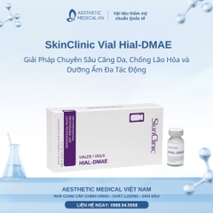 SkinClinic Vial Hial-DMAE: Giải Pháp Chuyên Sâu Căng Da, Chống Lão Hóa và Dưỡng Ẩm Đa Tác Động
