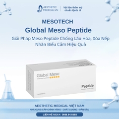 MESOTECH Global Meso Peptide: Giải Pháp Meso Peptide Chống Lão Hóa, Xóa Nếp Nhăn Biểu Cảm Hiệu Quả