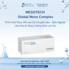 MESOTECH Global Meso Complex: Tinh Chất Phục Hồi Làn Da Chuyên Sâu – Đảo Ngược Lão Hóa & Tăng Cường Sinh Lực Da