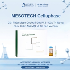 MESOTECH Celluphase: Giải Pháp Meso-Cocktail Đột Phá – Đặc Trị Nọng Cằm, Giảm Mỡ Mặt và Da Sần Vỏ Cam