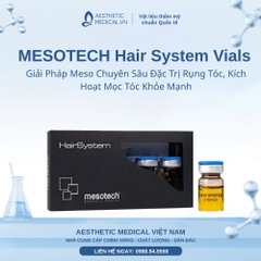 MESOTECH Hair System Vials: Giải Pháp Meso Chuyên Sâu Đặc Trị Rụng Tóc, Kích Hoạt Mọc Tóc Khỏe Mạnh