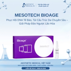 MESOTECH BIOAGE: Phục Hồi DNA Tế Bào, Tái Cấu Trúc Da Chuyên Sâu – Giải Pháp Đảo Ngược Lão Hóa