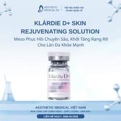 KLÁRDIE D+ SKIN REJUVENATING SOLUTION: Meso Phục Hồi Chuyên Sâu, Khởi Tăng Rạng Rỡ Cho Làn Da Khỏe Mạnh
