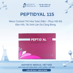 PEPTIDYAL 115: Meso Cocktail Trẻ Hóa Toàn Diện – Phục Hồi Độ Đàn Hồi, Tái Sinh Làn Da Căng Bóng
