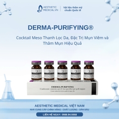 DERMA-PURIFYING®: Cocktail Meso Thanh Lọc Da, Đặc Trị Mụn Viêm và Thâm Mụn Hiệu Quả