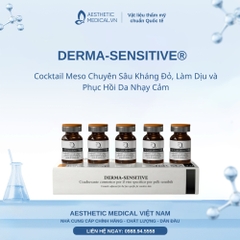 DERMA-SENSITIVE®: Cocktail Meso Chuyên Sâu Kháng Đỏ, Làm Dịu và Phục Hồi Da Nhạy Cảm