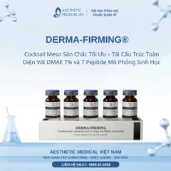 DERMA-FIRMING®: Cocktail Meso Săn Chắc Tối Ưu – Tái Cấu Trúc Toàn Diện Với DMAE 7% và 7 Peptide Mô Phỏng Sinh Học