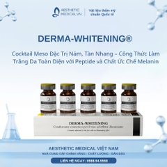 DERMA-WHITENING®: Cocktail Meso Đặc Trị Nám, Tàn Nhang – Công Thức Làm Trắng Da Toàn Diện với Peptide và Chất Ức Chế Melanin