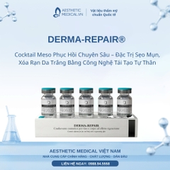 DERMA-REPAIR®: Cocktail Meso Phục Hồi Chuyên Sâu – Đặc Trị Sẹo Mụn, Xóa Rạn Da Trắng Bằng Công Nghệ Tái Tạo Tự Thân