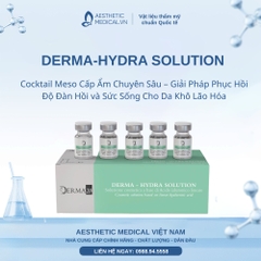 DERMA-HYDRA SOLUTION: Cocktail Meso Cấp Ẩm Chuyên Sâu – Giải Pháp Phục Hồi Độ Đàn Hồi và Sức Sống Cho Da Khô Lão Hóa