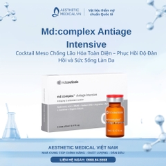 Md:complex Antiage Intensive: Cocktail Meso Chống Lão Hóa Toàn Diện – Phục Hồi Độ Đàn Hồi và Sức Sống Làn Da