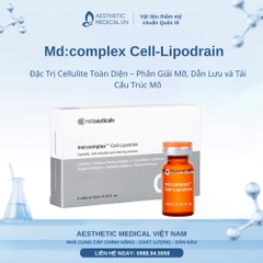 Md:complex Cell-Lipodrain: Đặc Trị Cellulite Toàn Diện – Phân Giải Mỡ, Dẫn Lưu và Tái Cấu Trúc Mô