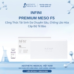 INFINI PREMIUM MESO F5: Công Thức Tái Sinh Da Chuyên Sâu, Chống Lão Hóa Cấp Độ Tế Bào