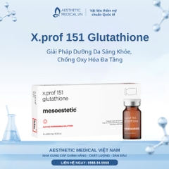 X.prof 151 Glutathione: Giải Pháp Dưỡng Da Sáng Khỏe, Chống Oxy Hóa Đa Tầng