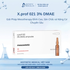 X.prof 021 3% DMAE: Giải Pháp Mesotherapy Đỉnh Cao, Săn Chắc và Nâng Cơ Chuyên Sâu